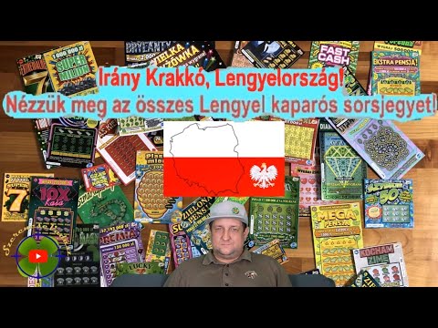Lengyelországból jöttem 1. rész. Úti film és az egyik legdrágább Lengyel sorsjegy 31 játékkal!