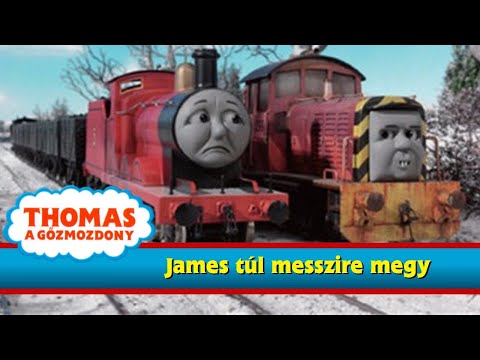Thomas, a gőzmozdony S08E23 | James túl messze van