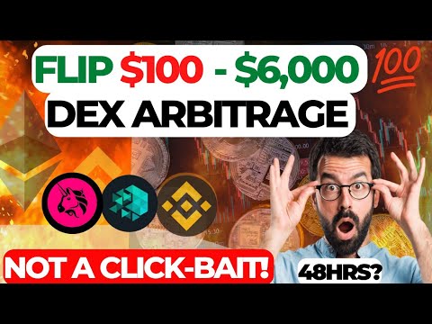 IOTX/USDT  DEX Crypto Arbitrage Trading: How To Make $600 Daily 💸 💯