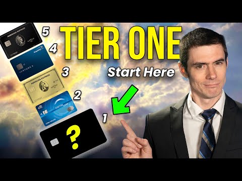 Climb the CREDIT CARD LADDER: Tier One Beginner Cards EXPLAINED