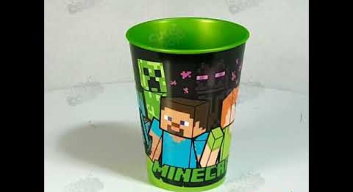 Minecraft kis műanyag pohár - Cute&Cool Webáruház