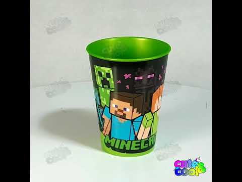 Minecraft kis műanyag pohár – Cute&Cool Webáruház