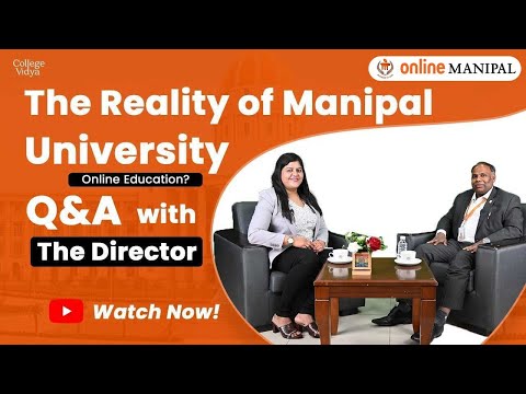 Why choose Manipal University Online Education? Q&A With Director | “Experts Ki Raye” | Doubts Clear