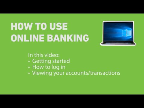 How to use online banking- Part 1