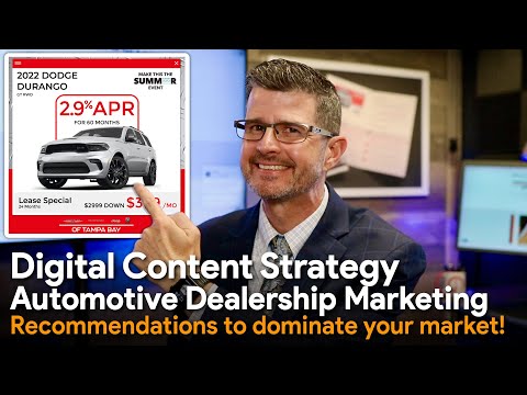Digital Content Strategy – Automotive Dealership Marketing
