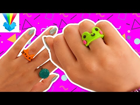 Kicsomi – ⭐Mimi⭐: 🎁 DIY állatos gyurma gyűrű 💍🐸