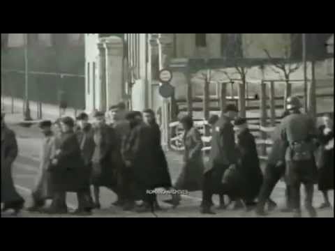 1940 – a varsói gettó eredeti színes filmen – megdöbbentő dokumentum