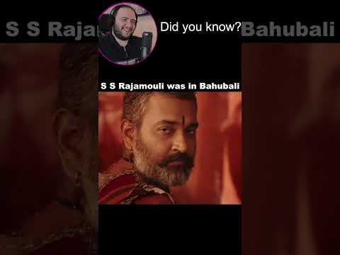 S S Rajamouli acting in Baahubali with Prabhas