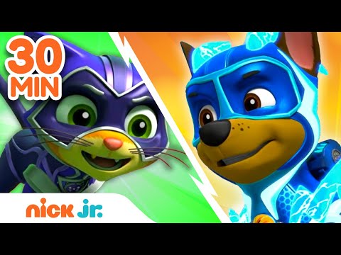 PAW Patrol Mighty Pups: Charged Up! ⚡ | 30 Minute Compilation | Nick Jr.