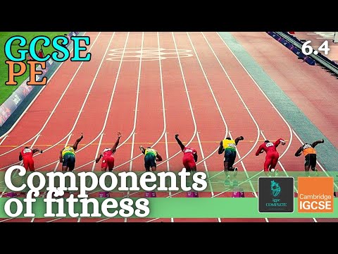 GCSE PE – COMPONENTS OF FITNESS – Health-related & skill-related – (Health, Fitness & Training 6.4)