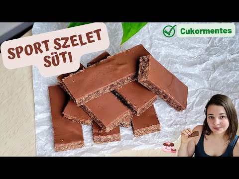 Cukormentes sport szelet süti | Hanna – Diétás torta receptek