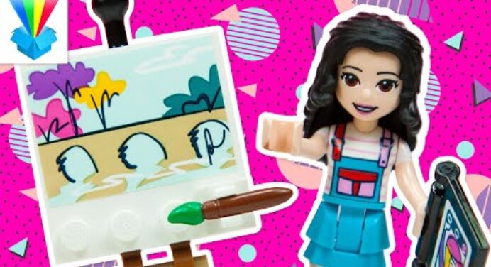 Kicsomi - 🦄 Kiki 🦄:🎁 LEGO Friends - Emma művészeti iskolája 🏫😍
