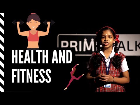 Importance of Health and Fitness Speech by Ardhra Sujith | Holy Child Central School Snehagiri