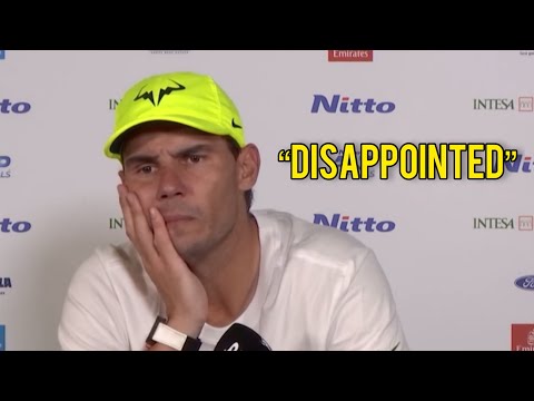 Rafael Nadal DISAPPOINTED After Loss vs Taylor Fritz | Press Conference Turin 2022