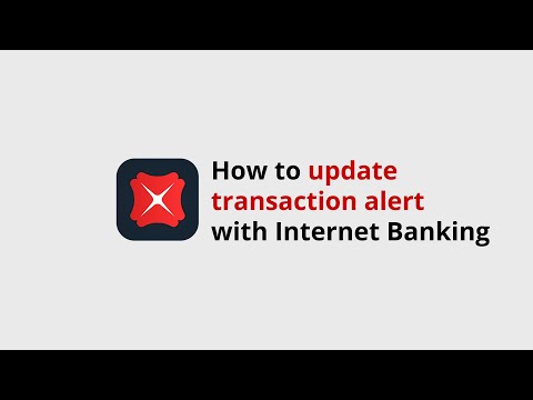 How to update your transaction alerts with DBS Internet Banking
