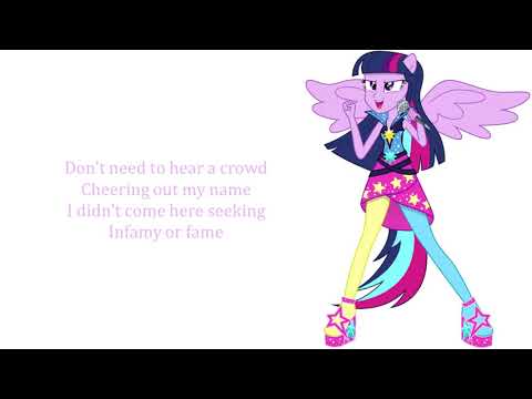 My Little Pony – Equestria Girls Welcome To The Show Lyrics