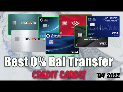 Best 0% Balance Transfer Credit Cards Right Now!