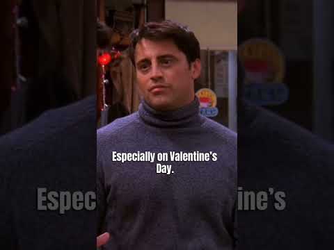 F.R.I.E.N.D.S || Ross: Joey Tribbiani Without A Date On Valentine’s Day #shorts #friends #funny