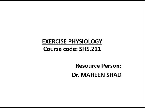 Lec 17-Exercise Prescription for Health and Fitness