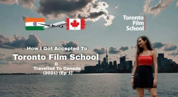 Finally TORONTO FILM SCHOOL | Travel Vlog 1 - India - Europe - Canada