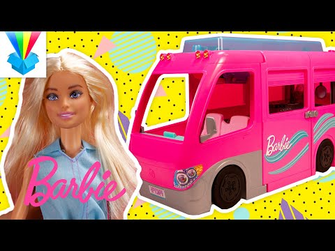 Kicsomi – 🦄 Kiki 🦄: 🎁 Barbie lakóautó óriáscsúszdával 🤩😍