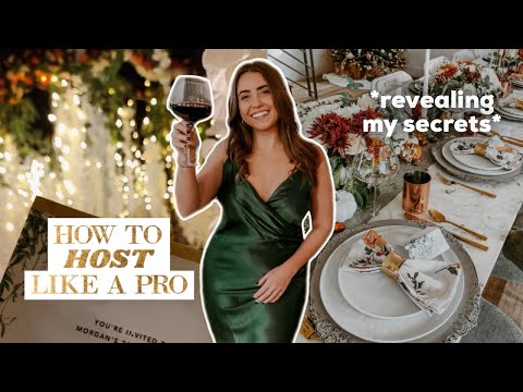 HOW TO HOST ANY PARTY LIKE A PRO! budget tips + revealing ALL my hosting secrets… (2021)