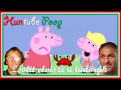 Peppa: Zsolit elviszi a tüdőrák | Huntube Poop