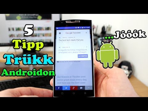 5 Tipp – Trükk, Rejtett Dolog  Androidon Amit Nem Ismersz!!! #Android Tippek 2018#