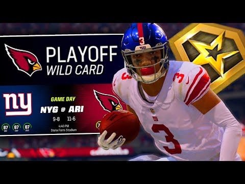 We snuck into the playoffs… Madden 23 Giants Franchise