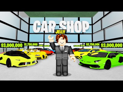 I Opened A CAR DEALERSHIP In Roblox…