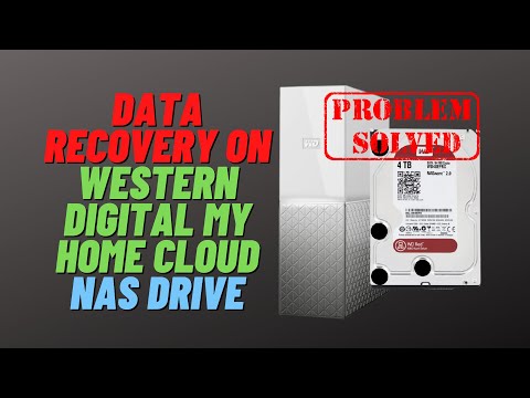 Data Recovery on Western Digital My Home Cloud NAS Drive