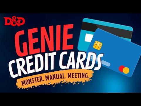 D&D Genie Credit Cards