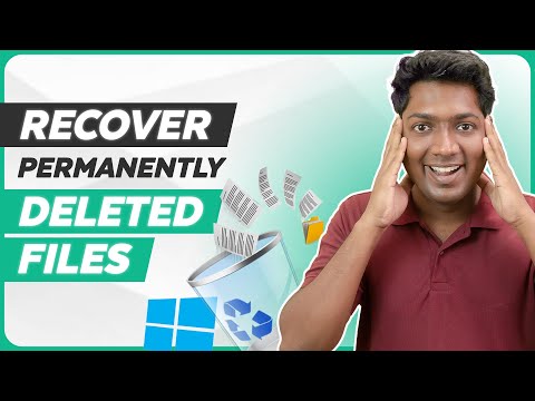 How To Recover Permanently Deleted Files from Windows PC for Free | 2022