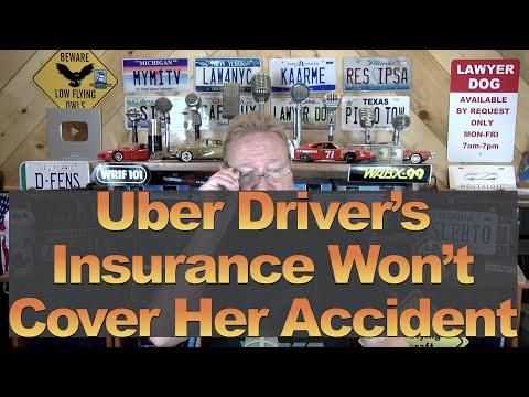 Uber Driver’s Insurance Won’t Pay for Her Accident