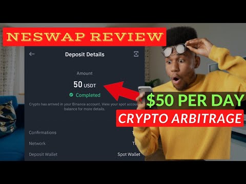 Make $50 Daily With Crypto arbitrage trading On NESWAP || NESWAP Review