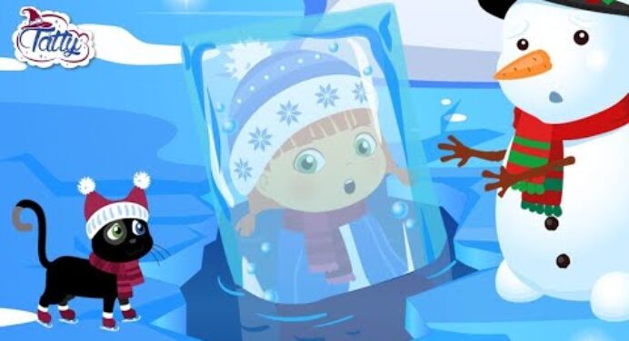 Tatty jéggé változik | Hóember megmenti a kis boszorkányt | Gyerekdalok karácsonyra Tatty és Misifu