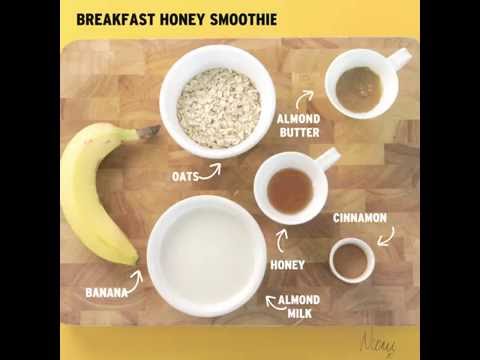 Niomi Smart Superfood receptek | Banános reggeli smoothie