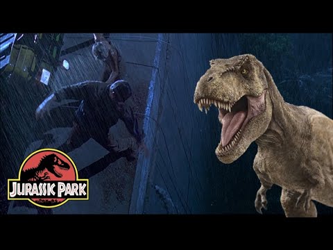 Hogyan jutott át a T.rex a szakadékon a Jurassic Parkban?