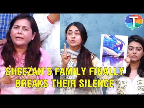 Sheezan Khan’s family’s UNCUT press conference as they SPILL some SHOCKING details of Tunisha’s mom!