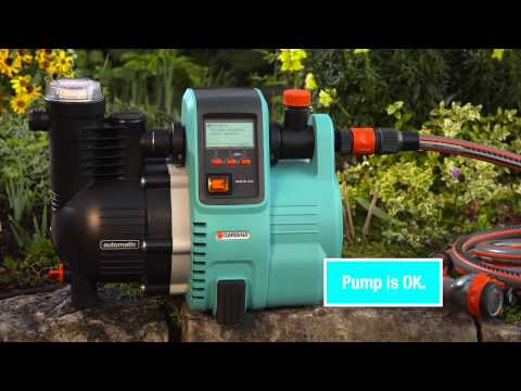 GARDENA Automatic Home and Garden Pumps – How-To – Functional Test for Suction Problems