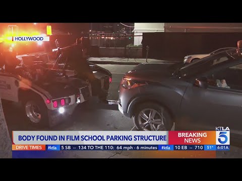 Body found in Hollywood film school parking garage