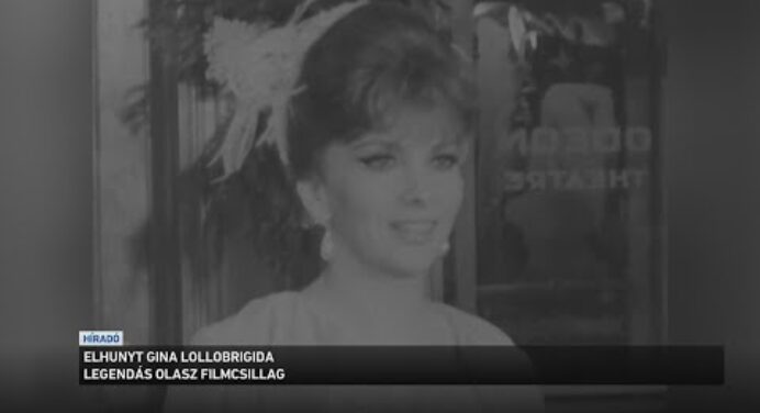 Elhunyt Gina Lollobrigida legendás olasz filmcsillag