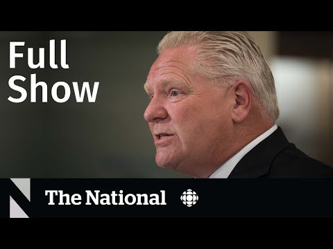 CBC News: The National | Ontario surgeries, Ukraine war, Alcohol warning labels