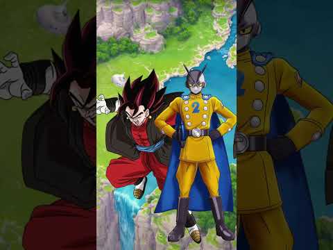 Who is strongest | Xeno Vegito VS Dragon Ball Super Super Hero Movie Characters #short #superhero