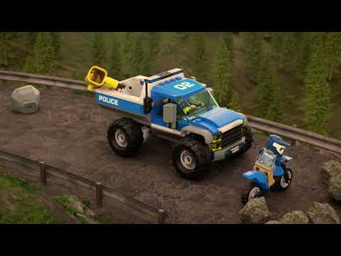 Bünözők a rendőrök ellen…a hegyekben! – LEGO City