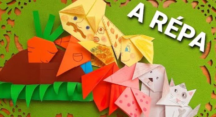 A répa ( orosz népmese) - origami mese