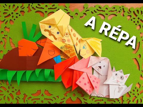 A répa ( orosz népmese) – origami mese