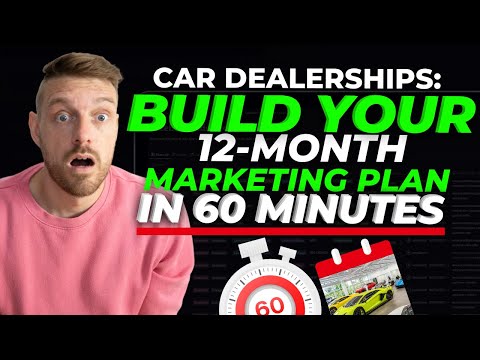 Car Dealership Digital Marketing Strategy (Auto Dealer Template Inside)