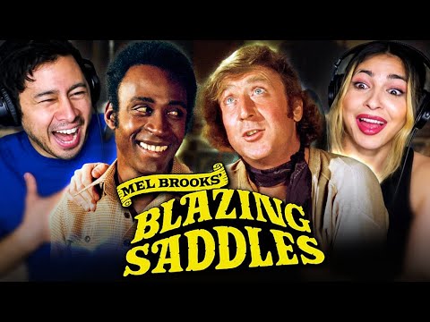 BLAZING SADDLES Movie Reaction! | First Time Watch | Mel Brooks | Cleavon Little | Gene Wilder