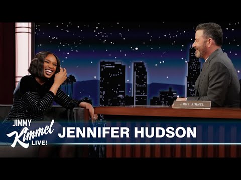 Jennifer Hudson on Hosting Her Own Talk Show & She Sings Texts from Kimmel Staffers’ Parents